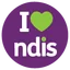 I Love NDIS logo